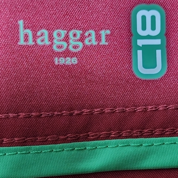 Haggar  men short color deep red  size 38 - Picture 3 of 3